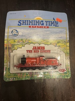 Shining Time Station- James The Red Engine - 1991 Vintage Toy Thomas the Train