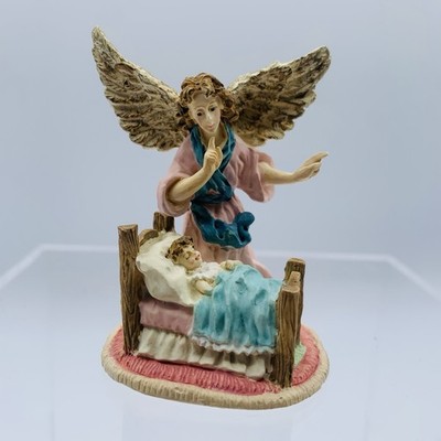 Lefton George Zolton Guardian Angel Figurine 2.5 ' 1994 CWHO1552