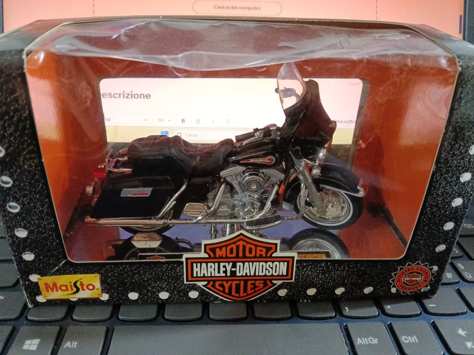 Harley-Davidson FLHT Electra Glide Standard - Maisto 1997 Collector Edition - Immagine 2 di 4