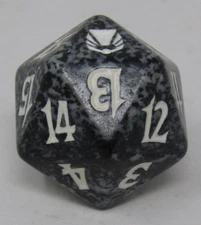 Magic the Gathering Darksteel Black Spindown Dice