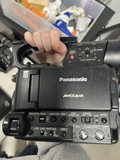 TWO Panasonic AG-AF100 Professional Memory Card Camcorder Bodies Only