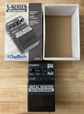 DigiTech X-Series Metal Master Distortion Guitar Effect Pedal (Tested)