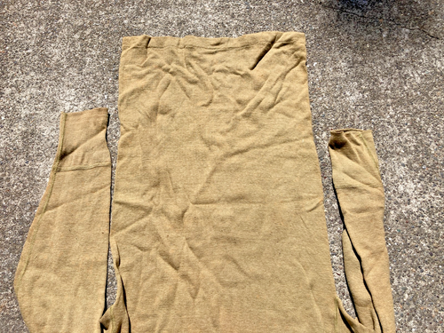 WW2 US Army Military Undershirt Thermal Sweater Size Small - Picture 7 of 7