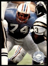 1991 Pro Set Platinum Bruce Matthews Houston Oilers #197