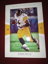 2003  UD Patch Collection #36 Jerome Bettis Pittsburgh Steelers