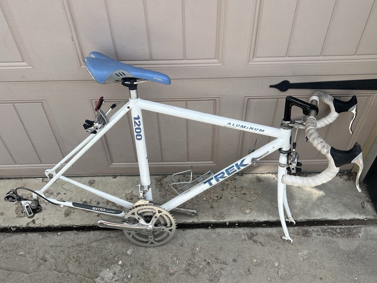 Vintage Trek 1200 Road Bike Bicycle Aluminum Frame Fork Handle