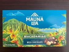 MAUNA LOA CHOCOLATE COVERED MACADAMIAS EMPTY BOX - **HAWAII SOUVENIR EMPTY BOX**