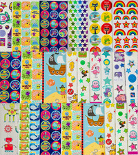 200 Stickers animals space sea ocean creatures fish nautical pets eco planet