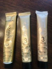 Loreal Superior Preference #3 Conditioner Shine Protect 1.86oz Lot of 3