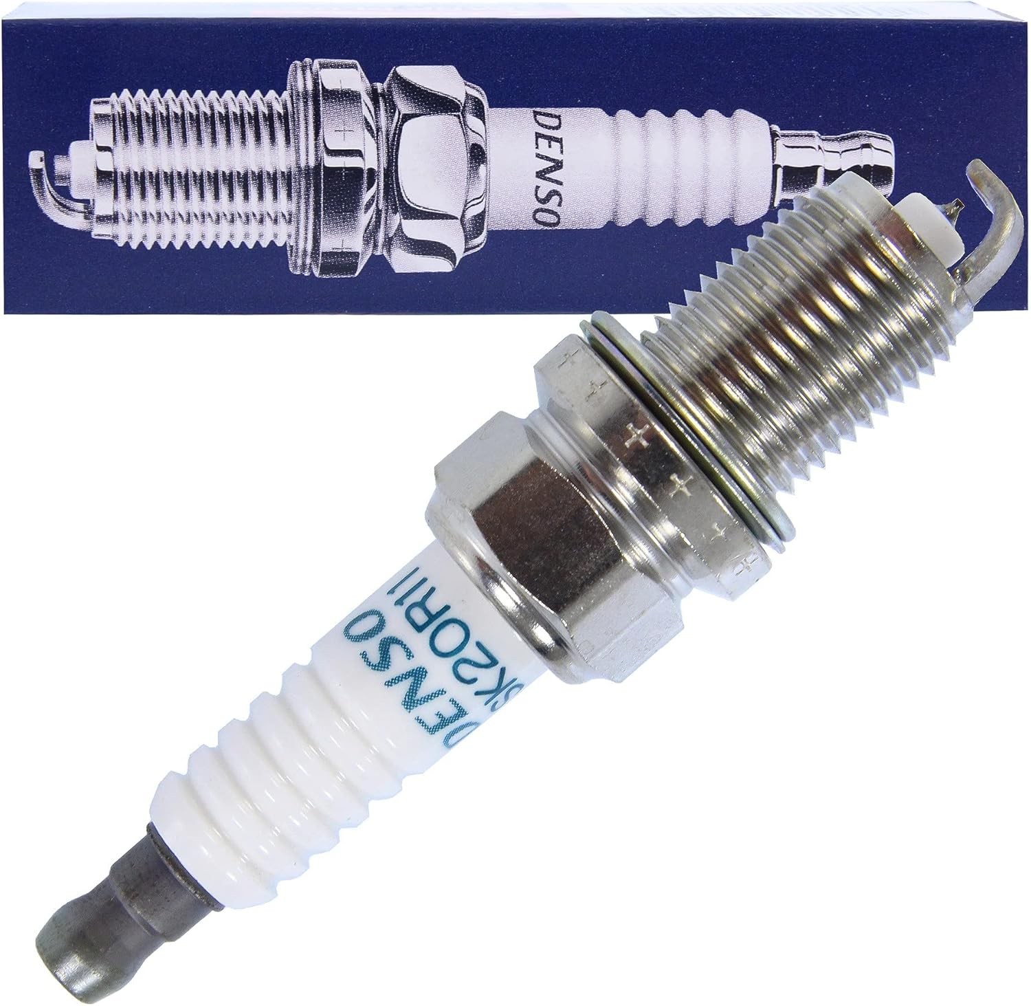 Denso 3297 SK20R11 Iridium Spark Plug, Pack of 1 1 Count Pack 1 