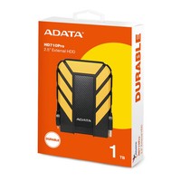 ADATA HD710 Pro 1TB Yellow Rugged External Hard Drive | IP68 Waterproof |