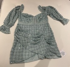 ASOS Luxe Curve Beautiful Embellished Bandeau with Sleeves Prom Dress size 26