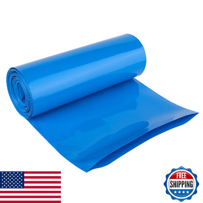 PVC Heat Shrink Wrap Tube for 18650 21700 26650 Lithium Battery DIY