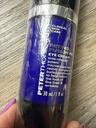 PETER THOMAS ROTH RETINOL FUSION PM EYE CREAM 1 fl oz /30ml Sealed - Picture 2 of 6