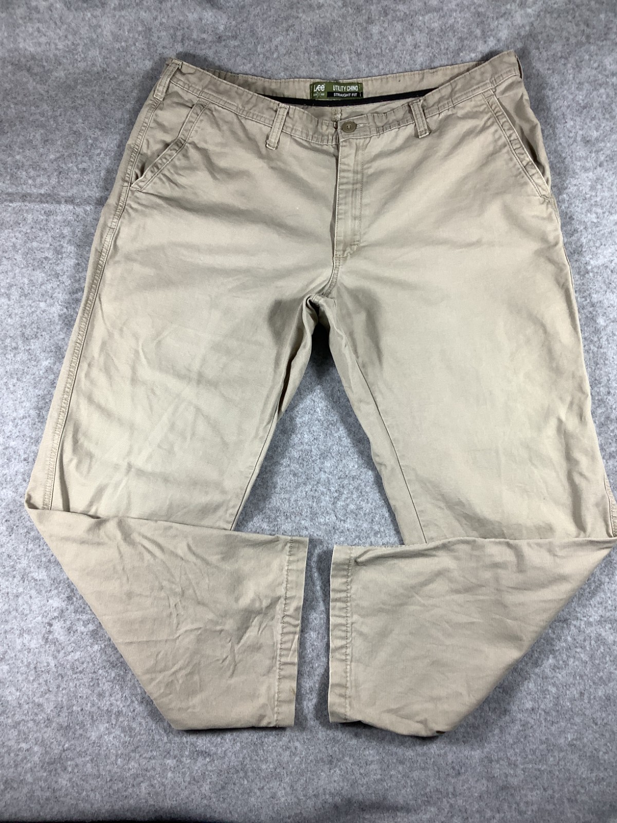 Lee Straight Leg Regular Fit Chino Utility Pants Men’s 40 Light Beige 531