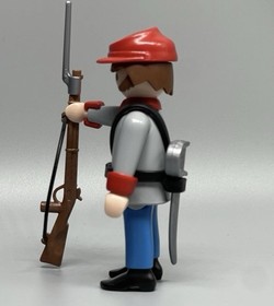 Playmobil 5596 Series 8 Boys Confederate Soldier - Civil War, Rebel, Southerner