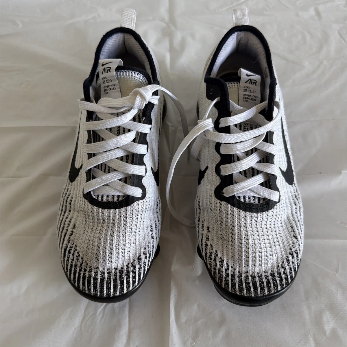 Las mejores ofertas en Nike Air VaporMax Flyknit 3 Zebra | eBay