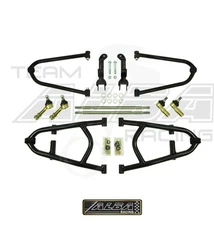 Alba Racing Honda TRX450r Adjustable Long Travel A-Arm Powder coat Blk