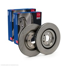 2x APEC Rear Brake Discs For AUDI Q8 E-TRON SUV (GEG) SQ8 quattro 2022-25