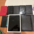 Lot Of 5 Android Tablets, 1 Surface Go, Bluetooth Keyboard & Cases For Part