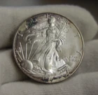 1998 US Silver Eagle $1 Nice Toning