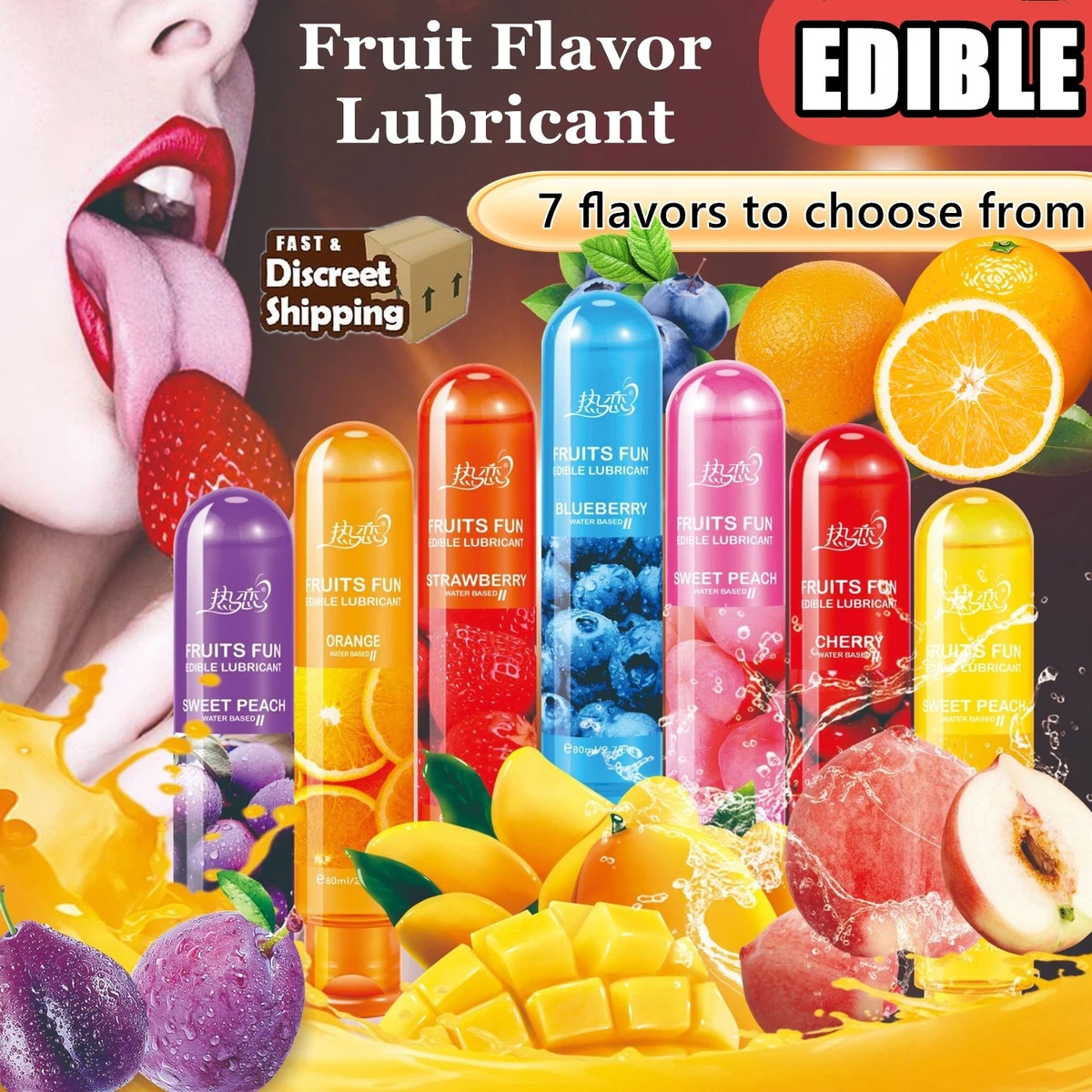 Las mejores ofertas en Aceite de masaje comestible de lubricantes sexuales  y Lociones
