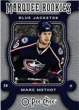 2007-08 O-Pee-Chee MARQUEE ROOKIES Marc Methot Rookie Columbus Blue Jackets #531