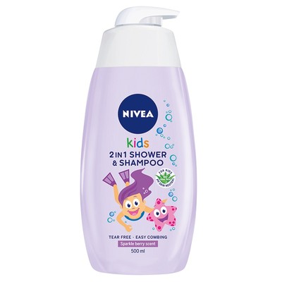 5900017071756 Nivea Kids żel do mycia ciała 2w1 o zapachu owocowych żelków 500ml