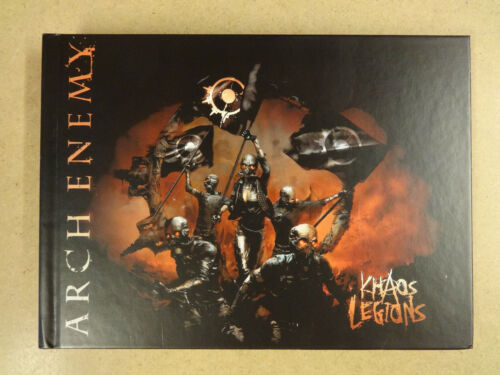 2-DISC CD + BOOK / ARCH ENEMY - KHAOS LEGIONS - Photo 1/2
