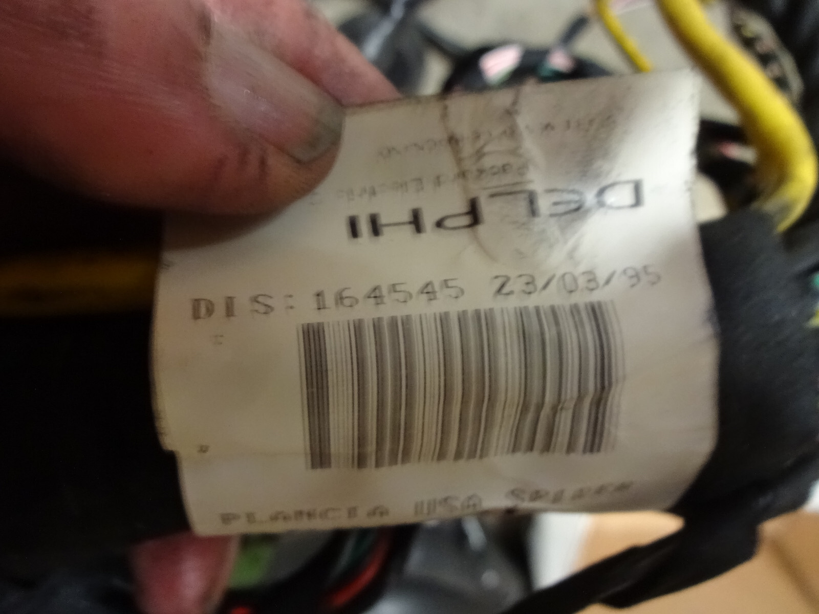 Ferrari 355 2.7 Spider - Dashboard Connection Cables P/N 164545
