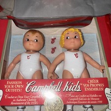 Vintage Collection Of Campbell Soup Mugs And Campbell kids with accessories