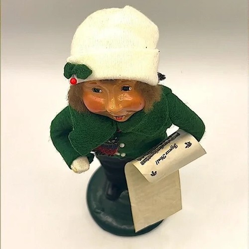 Vintage 2000 Byers Choice Victorian Child Boy With Sheet Music Christmas Caroler - Picture 6 of 7