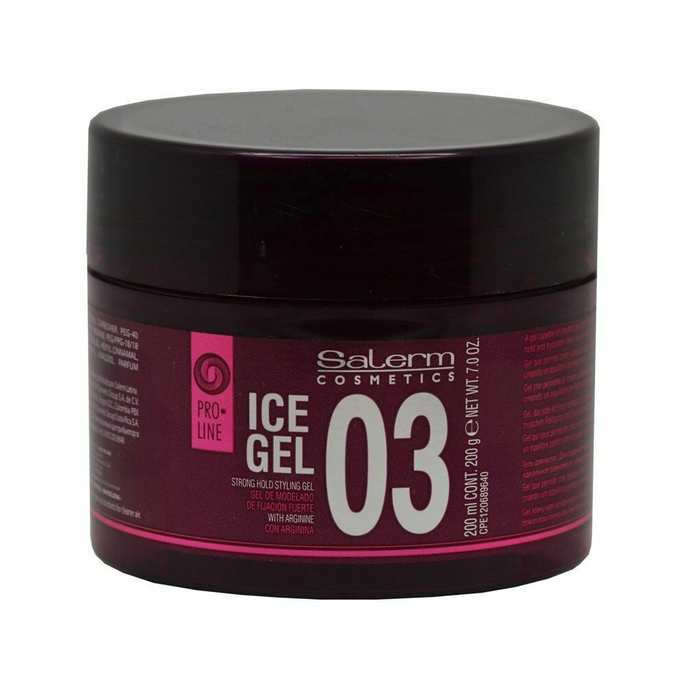 Salerm Ice Gel 03 Pro-Line Гель для Укладки Сильной Фиксации 200ml / 7oz
