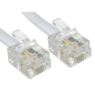 Alida Systems ADSL Kabel RJ11 auf RJ11 - Router auf Telefondose oder Mikrofilter