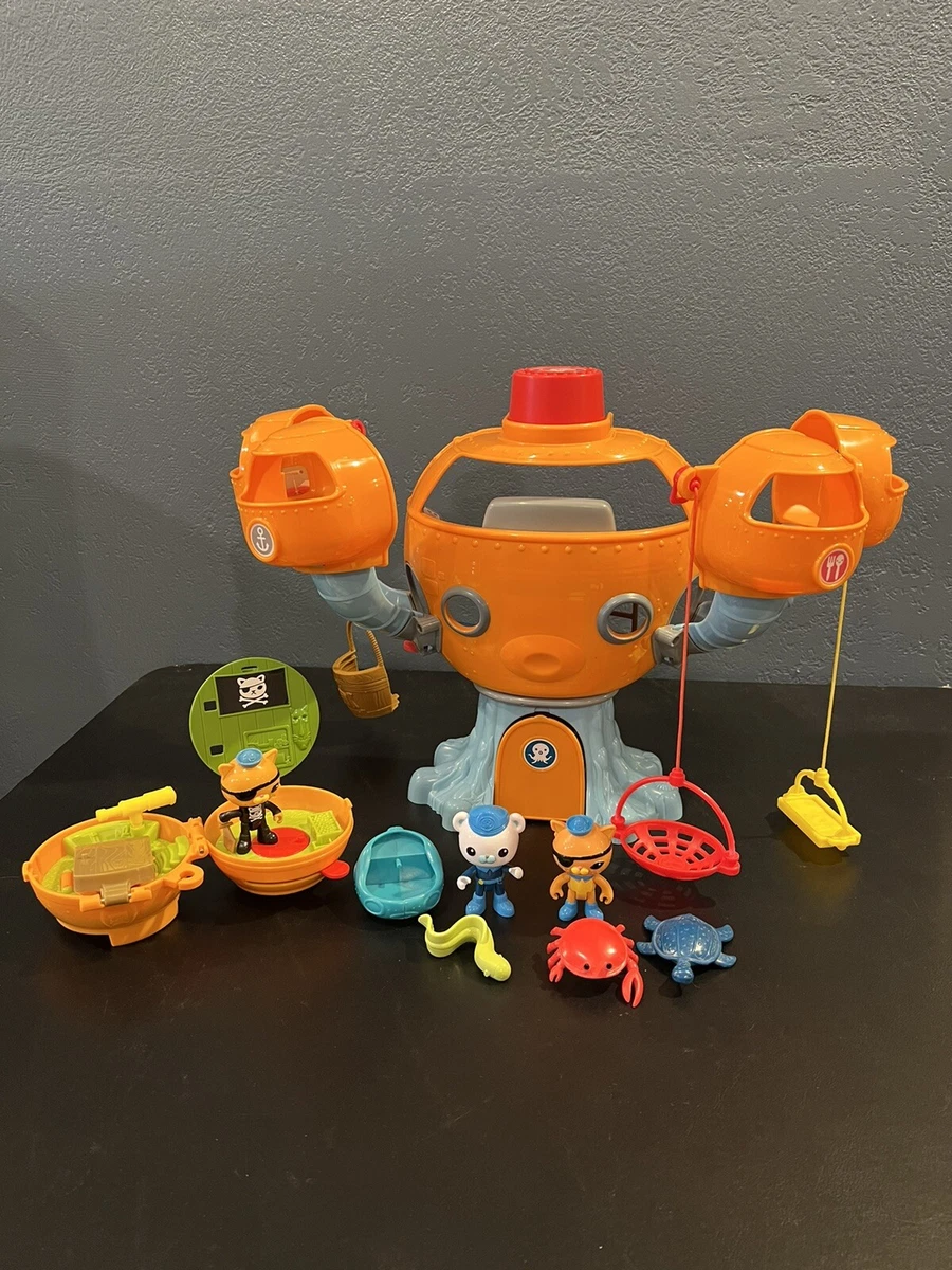 Octonauts Octopod Playset T7016 With Figures On The Go Pods With Extras