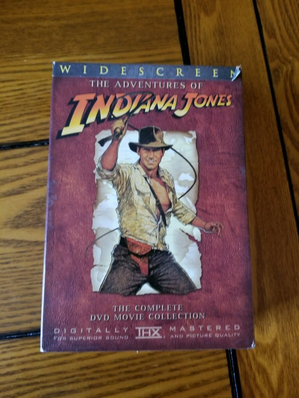 The Adventures of Indiana Jones The Complete Movie Collection DVD 4 Disc Box Set