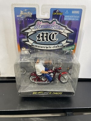 Jadaジェイダ/HomieRollerz MC Big Vato 1/24 JADA TOYS Homie Rollerz MC Motorcycle Club Big Vato And El Chilote