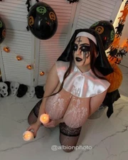 8x10 BUSTY MODEL GLOSSY PHOTO hot sexy thick busty cleavage bikini bra model