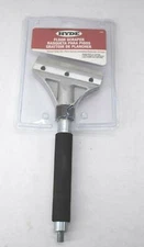 Hyde 5" Heavy Duty Steel Angled Blade Floor Scraper 12" Threaded Handle