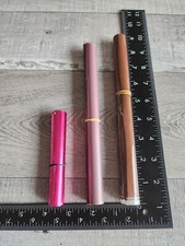 Scrapbook Craft Card Journal 3D Embellishment LOT - Foil - Pink, Fuschia, Brown