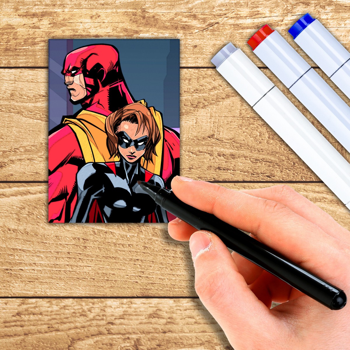 スケッチカード 25 Comic Artist Sketch Cards - Trading Cards - Blank Sketch Cards