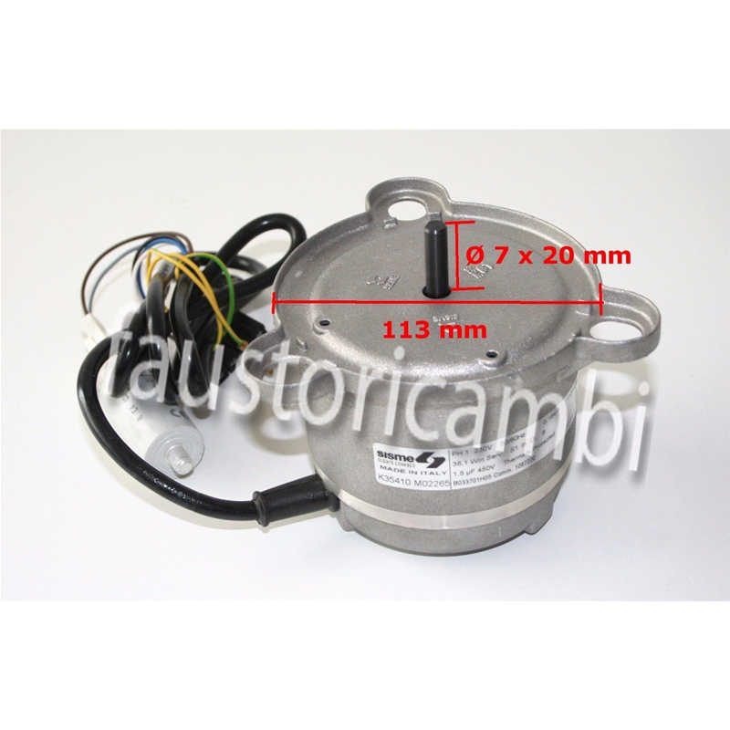 SISME CARRIER TANGENTIAL FAN MOTOR K35410M02265 VENTIL FAN COIL