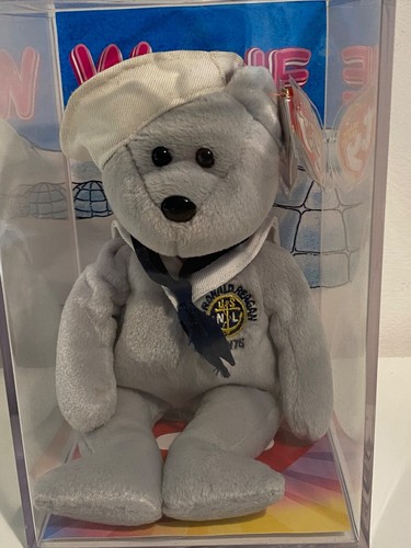 RONNIE SIGNIERT VON NANCY REAGAN! NUR 100 SIGNIERTE Ty Beanie Babys *VERKAUFSPREIS - Bild 2 von 2