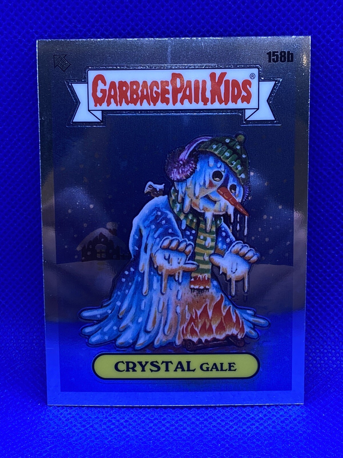 Crystal Gale #158B PSA 10 Garbage Pail Kids card front