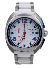 Orologio Locman Mare Titanio 47mm 130WTW/590 Crono Wr100m Scontatissimo Nuovo