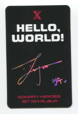 XDINARY HEROES [HELLO, WORLD] SOUNDWAVE POB EXCLUSIVE OFFICIAL