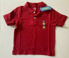 NWT Gymboree 4 4T Red Short Sleeve Pique School Uniform Polo Shirt