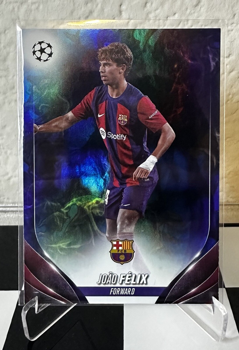 2023-24 Topps UEFA Club Competitions - Joao Felix #71 Blue Inferno