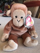 Bongo Beanie Baby Rare Monkey
