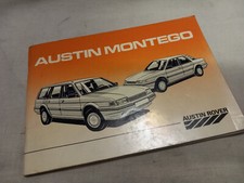 manuel utilisation entretien AUSTIN MONTEGO édition 05 / 1985